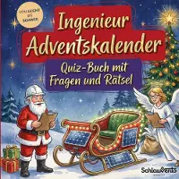 Sonstige Verlage Ingenieur-Adventskalender: Quiz-Buch mit Fragen und Rätsel