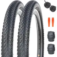 Merkloos Solidchoice – Set aus 2 faltbaren Fahrradreifen, 20/24/26 Zoll, für verschiedene Fahrradtypen