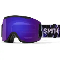 Smith - Squad2 2CP Mirror S2 + Storm Blue Sensor Mirror S1 - Skibrille Gr M lila