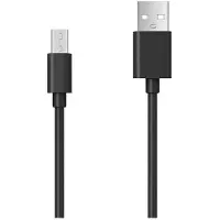 Aligator DAKAMUOUT, 1 m, Micro-USB A, USB A, USB 2.0, Schwarz
