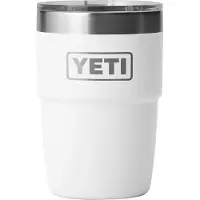Yeti Coolers - Rambler 8 CL Stackable Cup - Isolierbecher Gr 237 ml weiß/grau