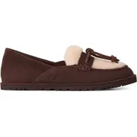 Ugg für Damen. 1182151 Mokassins aus Leder Zora Loafer dunkelbraun (40), Wohnung, Keine, Lässig