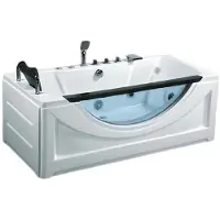AEA Whirlwanne Hydromassagewanne Whirlpool Blubberbad Spa-Bad Sprudelbad 170x80 cm