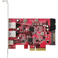 Renkforce 1+4 Port USB 3.2 Gen 2 Controllerkarte USB-A (USB 3.2 Gen 2) PCIe x4