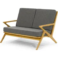 AEA Designer Outdoort Polster Zweisitzer Holz Terrassen Möbel