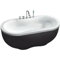 AEA Badewanne Luxuswanne Wellnesswanne Acrylwanne Komfortwanne Wanne 165x85 cm