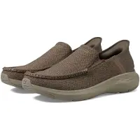 SKECHERS Herren Parson Ralven Slip In, Taupe, 7 Wide