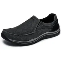 SKECHERS Herren Expected-Avillo Mokassin, Schwarz, 40 EU