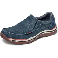 SKECHERS Herren Expected-Avillo Mokassin, Marineblau, 49.5 EU