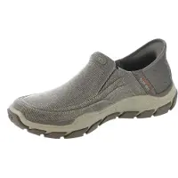 SKECHERS Men's Respected-Holmgren Slip-in Loafer, Taupe, 8