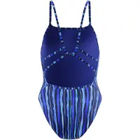 Speedo Printed Web Back Badeanzug