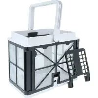 VHBW Filterkorb mit Motorschutz kompatibel mit Dolphin Formula 20 Poolsauger, Poolroboter - 23,5 x 14,5 x 18 cm