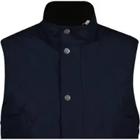 Gant für Herren. 7006640 Marineblaue Steppweste (XXL), Lässig, Polyester