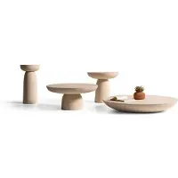 AEA Stilvolles Couchtisch-Set Designer Holztische Moderne Rundtische