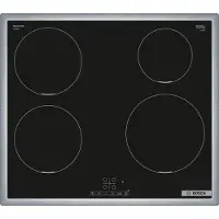 Bosch Serie 4 PIE645BB5E, Schwarz, Integriert, 60 cm, Zonen-Induktionskochfeld, Glaskeramik, 4 Zone(n)