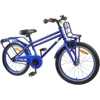 vidaXL Kinderfahrrad 22 Zoll für 7-12 Jahre alt Dunkelblau