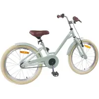 vidaXL Kinderfahrrad 20 Zoll für 6-11 Jahre alt Hellgrün