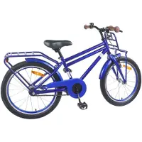 vidaXL Kinderfahrrad 22 Zoll für 7-12 Jahre alt Dunkelblau