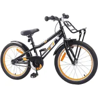 vidaXL Kinderfahrrad 20 Zoll für 6-11 Jahre alt Orange Schwarz