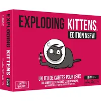 Asmodee - Exploding Kittens: NSFW Edition – Rosa – Gesellschaftsspiele – Karten-