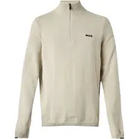 BOSS für Herren. 50556146 Ever-X Pullover beige (S), Lässig, Baumwolle
