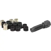 Markenlos Hervormde M14x1.25 Kerzenstecker Gewinde Reparaturwerkzeug Schraubenzapfen Set - Kohlenstoffstahl