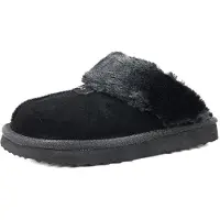 OOG Damenschuhe Hausschuhe Schwarz Freizeit