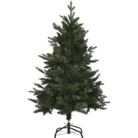 Youjia Weihnachtsbaum Christbaum Kunsttanne, 1,2 m, inkl. Ständer, Ø85 cm x 120 cm, Grün