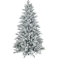HOMCOM Künstlicher Weihnachtsbaum, 180 cm Christbaum mit 994 Spitzen, Grün