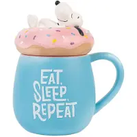 Grupo Erik 3d Essen Schlafen Wiederholen Snoopy Becher 500ml