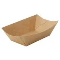 Greenbox GmbH & Co. KG Greenbox Snackschalen, trocken & leicht fettige Speisen, braun, Umweltfreundliche Pappschalen für den Außer-Haus-Verkauf, 1 Karton = 4 Packungen à 250 Stück, Fassungsvermögen: 200 ml