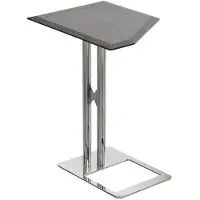 AEA Beistelltisch Tisch Couchtisch Wohnzimmer Edelstahl Silber Möbel