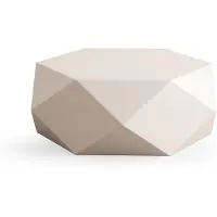 AEA Couchtisch Wohnzimmer Rund Möbel Luxus Holz Modern Design