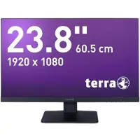 Wortmann AG LCD/LED 2448W PV V4 schwarz HDMI/DP/USB-C/ GREENLINE PLUS, 60,5 cm (23.8"), 1920 x 1080 Pixel, Full HD, LCD, 5 ms, Schwarz