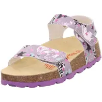 Superfit Fussbettpantoffel lila/mehrfarbig (8520) 38