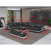 Xl Moebel Gmbh XXL Wohnlandschaft Ecksofa Polster Eckcouch Sofa Polster Sitz Ecke Eckgarnitur