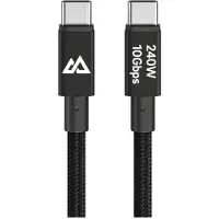 Hama 00201766, 1,2 m, USB C, USB C, USB 3.2 Gen 2 (3.1 Gen 2), 10 Gbit/s, Schwarz