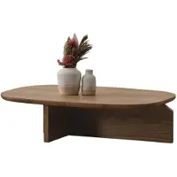 AEA Eleganter Couchtisch aus Walnuss Holz mit modernem Design Hochwertig Möbel