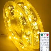Dripio Lichtsnoer 50 m, 500 LEDs, 12 Modi, dimmbar, wasserdicht, mit Fernbedienung