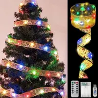 OEM LED-Lichterband 10 m, 100 bunte LEDs, für Weihnachtsbaum & Party