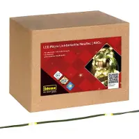 Dripio LED-Lichtkette 480 warmweiße LEDs, 52,9 m, Timer, Innen/Außen