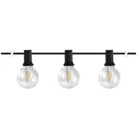 Dripio Solar-LED-Lichterkette, 10 Lampen, 1,5 W, warmweiß