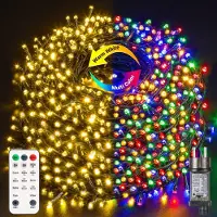 Dripio LED-Lichterkette 50 m, 500 LEDs, farbwechselnd, IP44, Timer, Fernbedienung