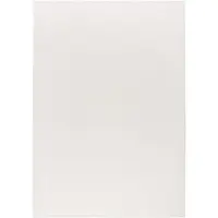 Kayoom Teppich "Earthquake 225", weiß, B:80cm H:14mm L:140cm, Polyester, Teppiche, Teppich, auch als Läufer, dichter uni Kurzflor, Wohnzimmer