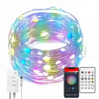 Dripio LED-Lichtsnoer 5 m, RGB, Musik-Synchronisation, App-Steuerung