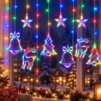Dripio LED-Lichtgordijn 120 Sterne 3,5 m USB Fernbedienung 8 Modi