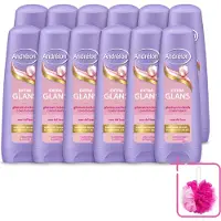Unilever 12 x Andrélon Extra Glans Conditioner - 200 ml - Sparpackung - 12 Stücke