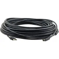 Kramer CA–UAM/UAF–35, 10,7 m, USB A, USB A, USB 2.0, 0,48 Gbit/s, Schwarz