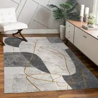 Paco Home "Tuana 217" rechteckig 15 mm Höhe Kurzflor, modernes 3D-Design, Wohnzimmer