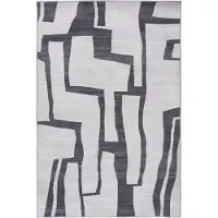 Kayoom Teppich "Bluster 325", silber, B:200cm H:7mm L:290cm, Polyester, Teppiche, Teppich, Kurzflor, Wohnzimmer